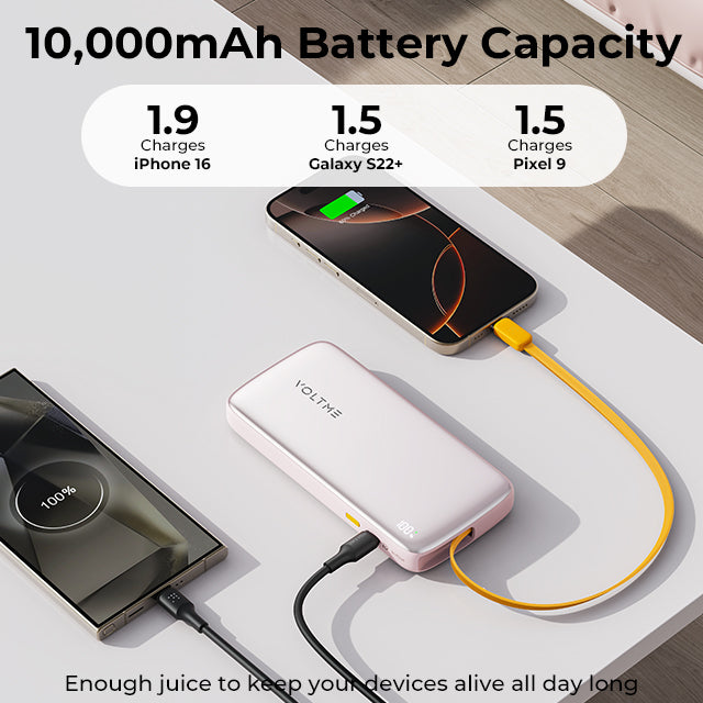 VOLTME Hypercore Rollz 10K Power Bank