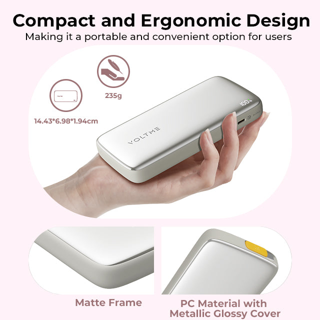 VOLTME Hypercore Rollz 10K Power Bank