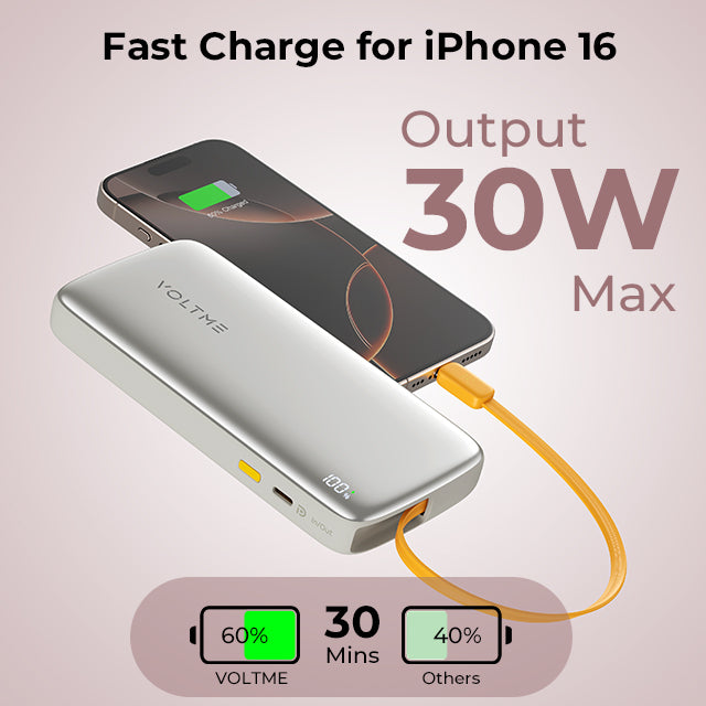 VOLTME Hypercore Rollz 10K Power Bank